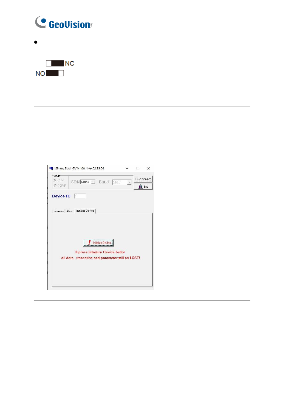 GeoVision GV-R1352 Card Reader (13.56 MHz) User Manual | Page 75 / 82