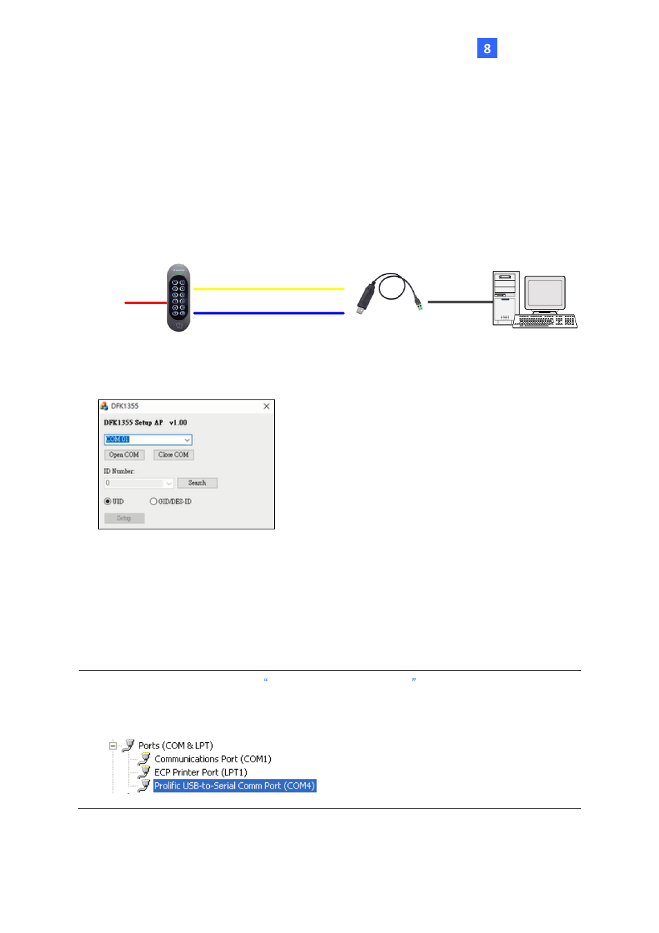 GeoVision GV-R1352 Card Reader (13.56 MHz) User Manual | Page 78 / 82