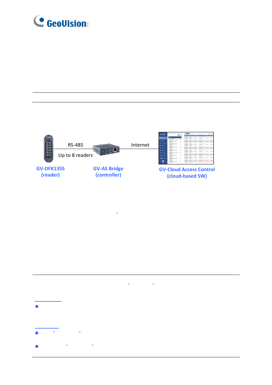 8 gv-cloud access control integration | GeoVision GV-R1352 Card Reader (13.56 MHz) User Manual | Page 79 / 82