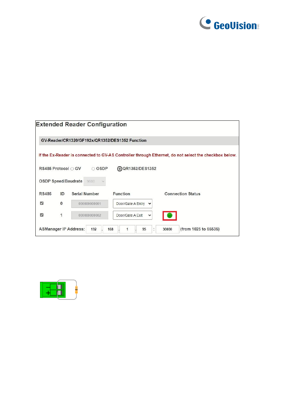 Appendix, What to do if rs-485 connection fails | GeoVision GV-R1352 Card Reader (13.56 MHz) User Manual | Page 82 / 82