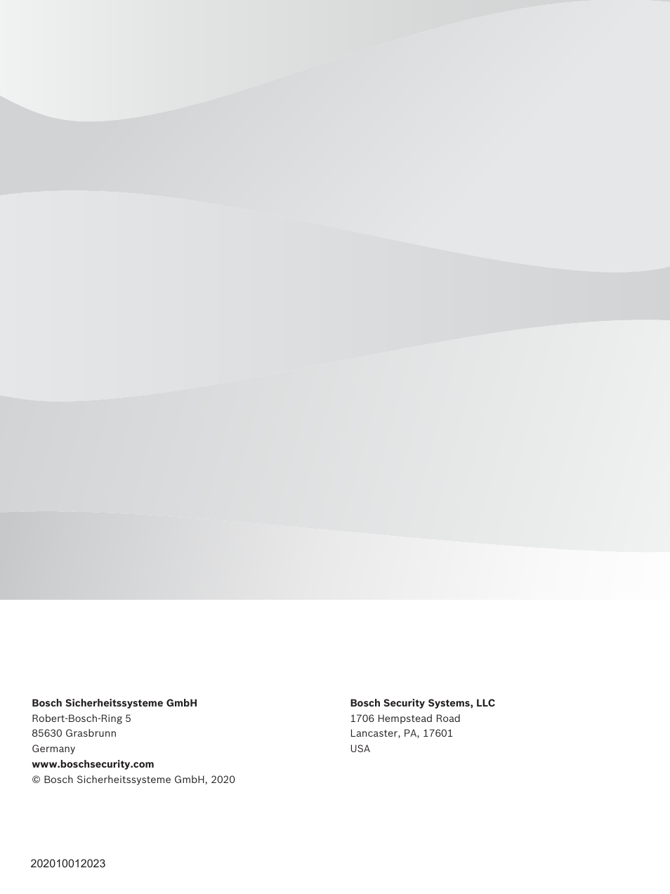 Bosch VG4-A-PSU1 Power Supply Unit for CCTV Cameras User Manual | Page 36 / 36