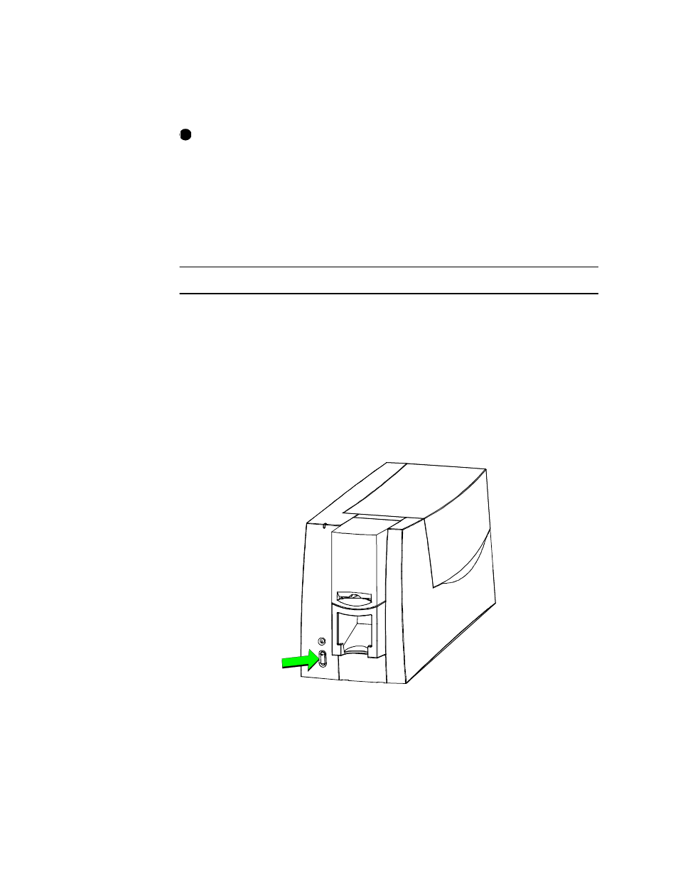 Powering on the system, Powering on the system -10, Power on the printer | Datacard Group SP Series User Manual | Page 24 / 110