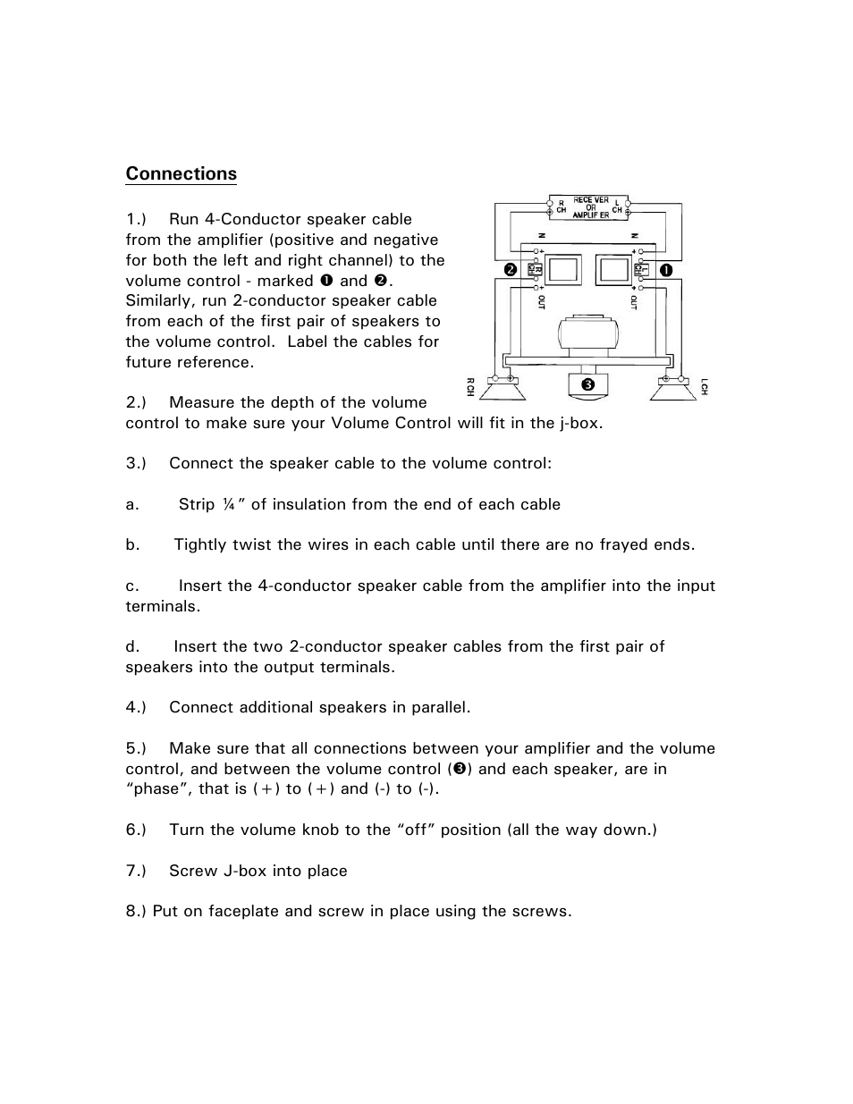 PYLE Audio PVC1 Wall Mount Rotary Volume Control Knob User Manual | Page 2 / 3