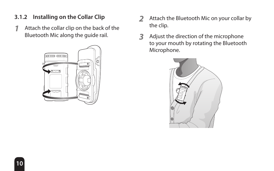 SENA Bluetooth Mic Supplies Kit User Manual | Page 10 / 68