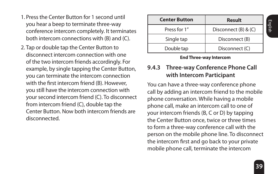 SENA Bluetooth Mic Supplies Kit User Manual | Page 39 / 68