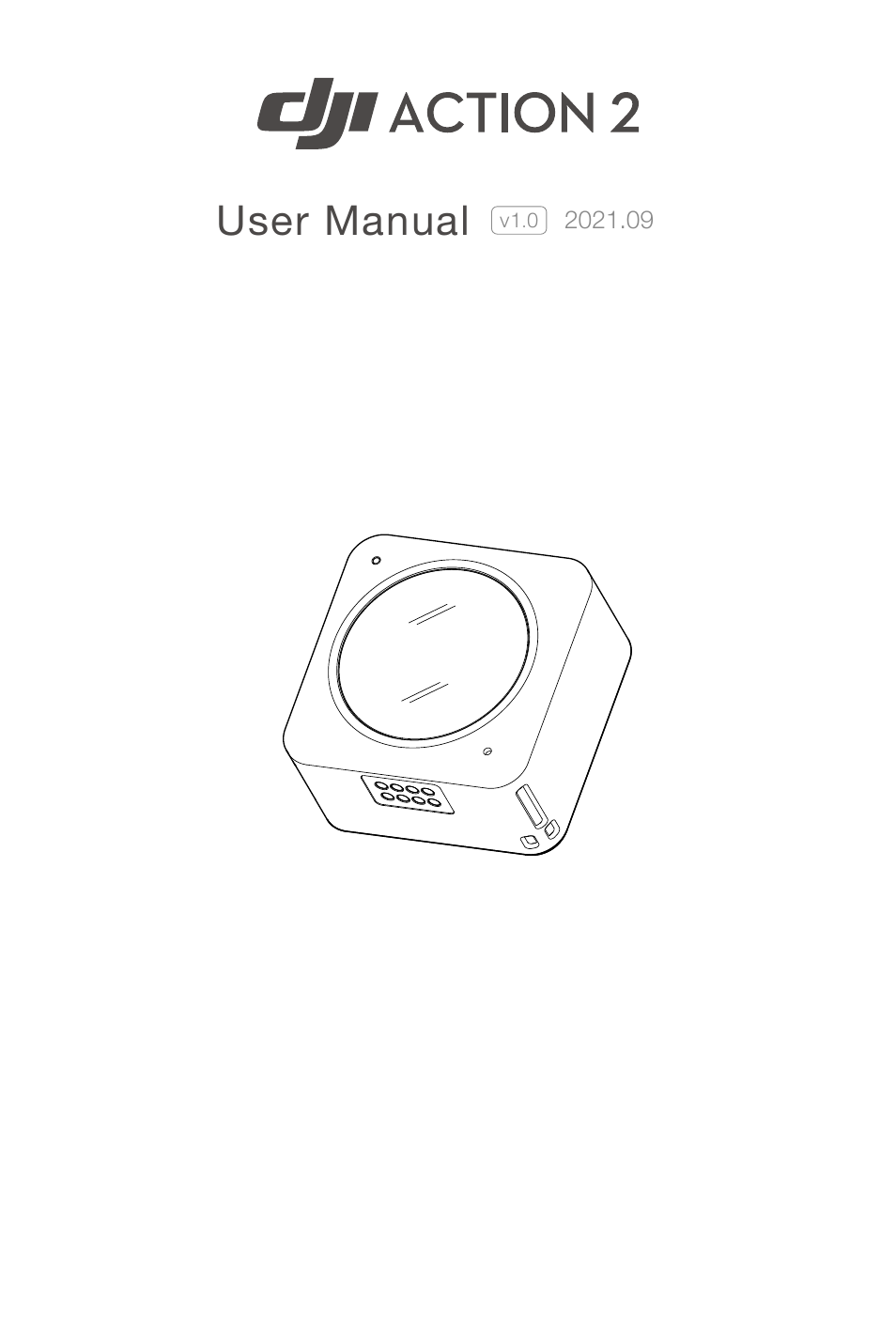 DJI Action 2 Front Touchscreen Module User Manual | 23 pages