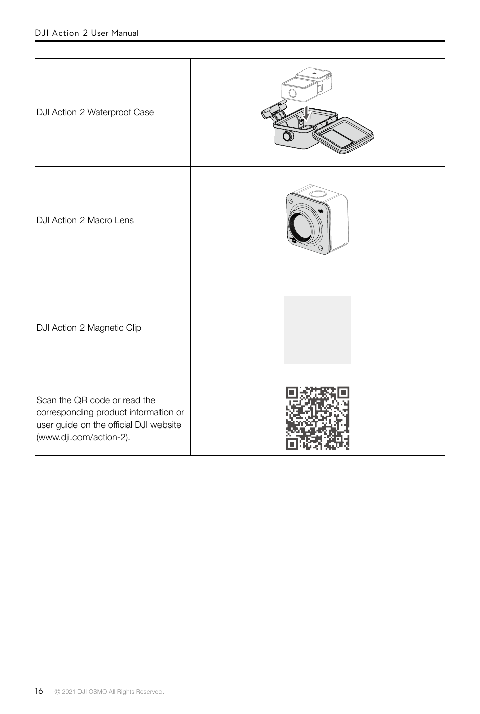 Not final | DJI Action 2 Front Touchscreen Module User Manual | Page 19 / 23