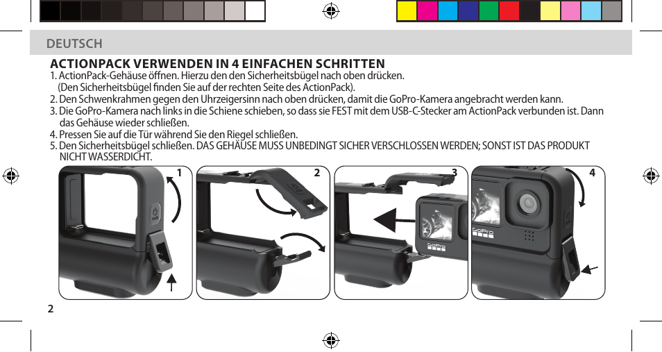 DigiPower Re-Fuel ActionPack Battery for HERO11/10/9 Black Editions User Manual | Page 19 / 45