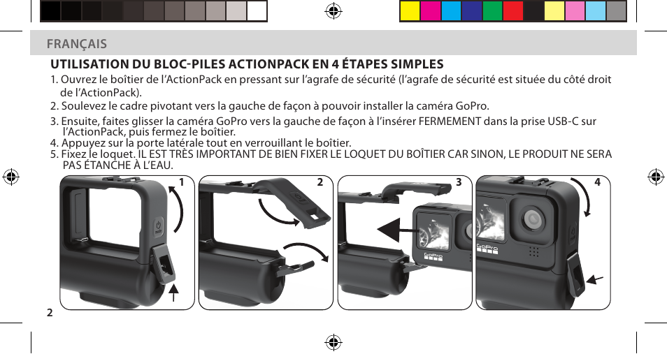 DigiPower Re-Fuel ActionPack Battery for HERO11/10/9 Black Editions User Manual | Page 33 / 45