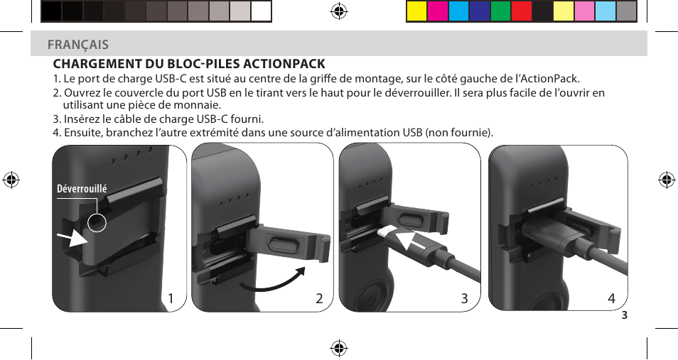 DigiPower Re-Fuel ActionPack Battery for HERO11/10/9 Black Editions User Manual | Page 34 / 45