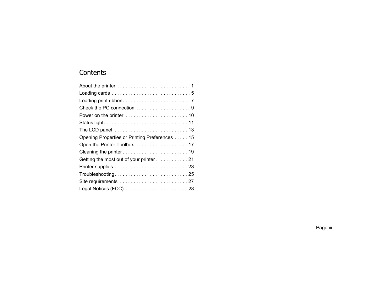 Datacard Group CP40 User Manual | Page 3 / 32