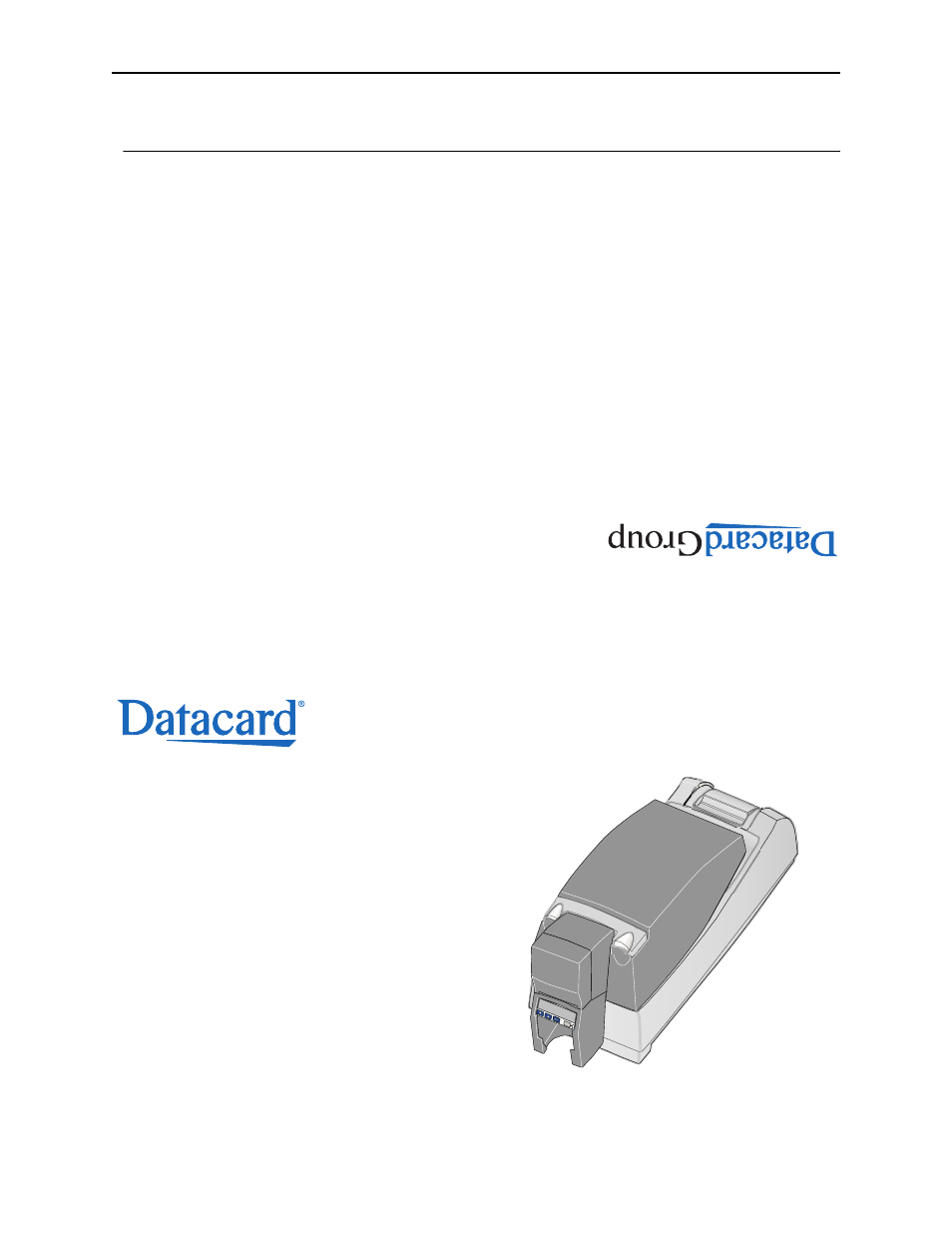 Datacard Group CP60 User Manual | 134 pages