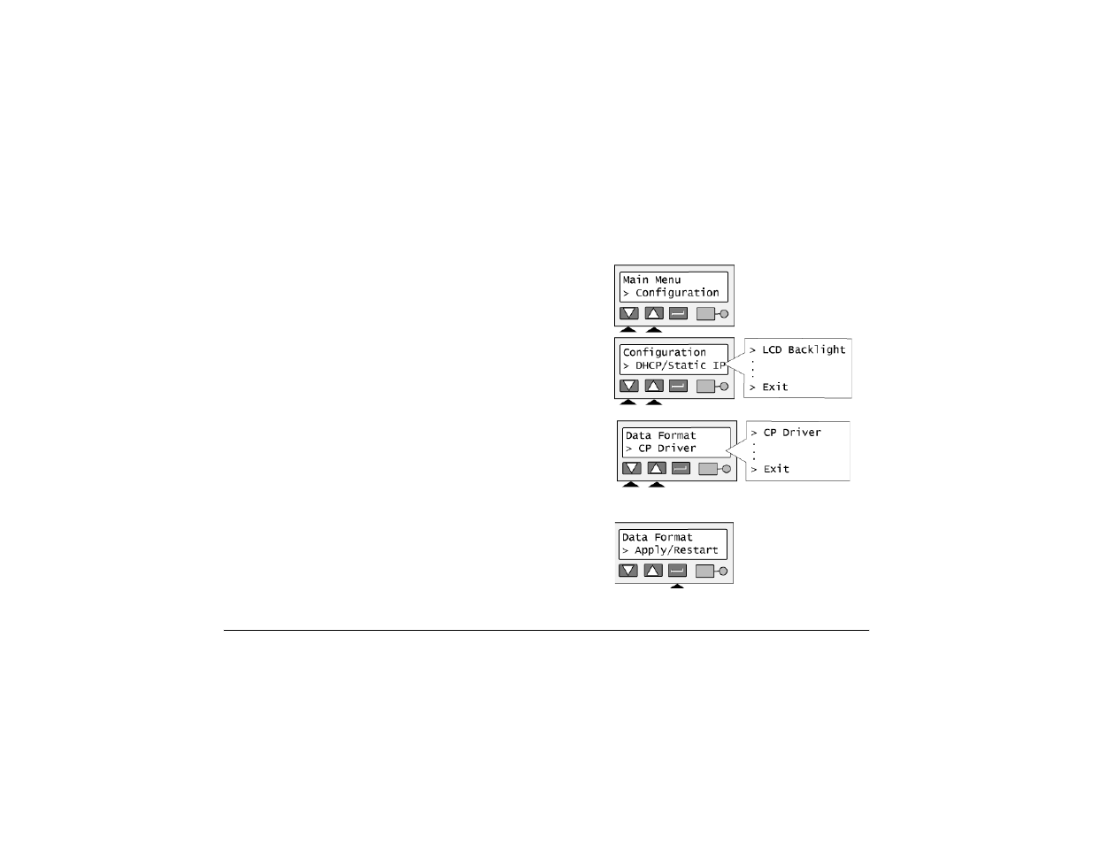 Set the data format, Set the data | Datacard Group CP60 User Manual | Page 39 / 134