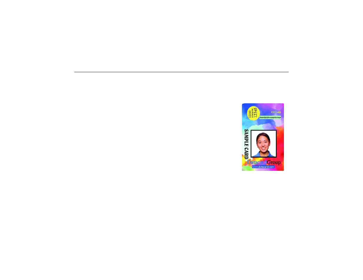 Print a card, From the cp driver | Datacard Group CP60 User Manual | Page 42 / 134