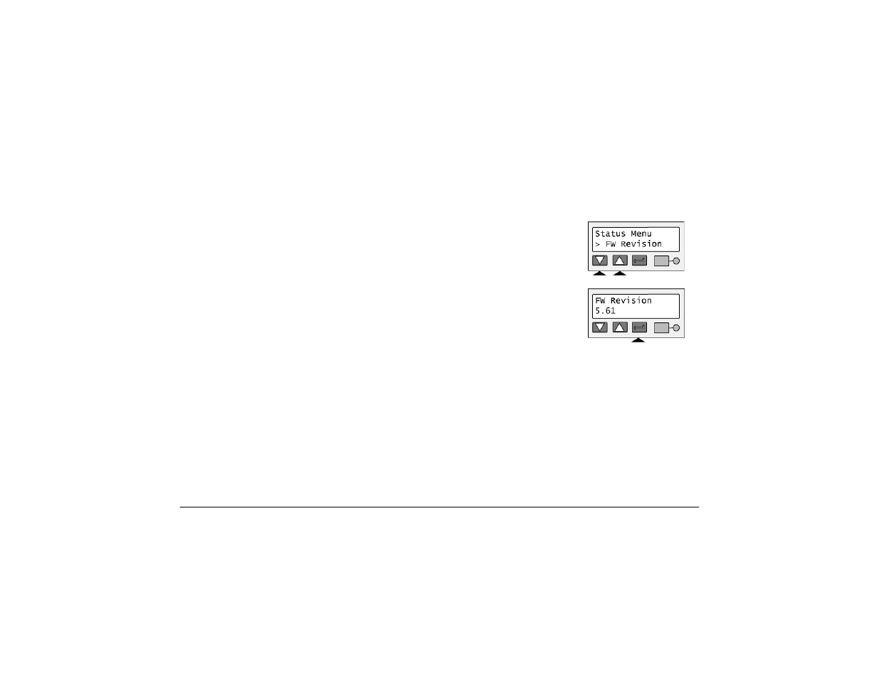View the firmware revision | Datacard Group CP60 User Manual | Page 53 / 134