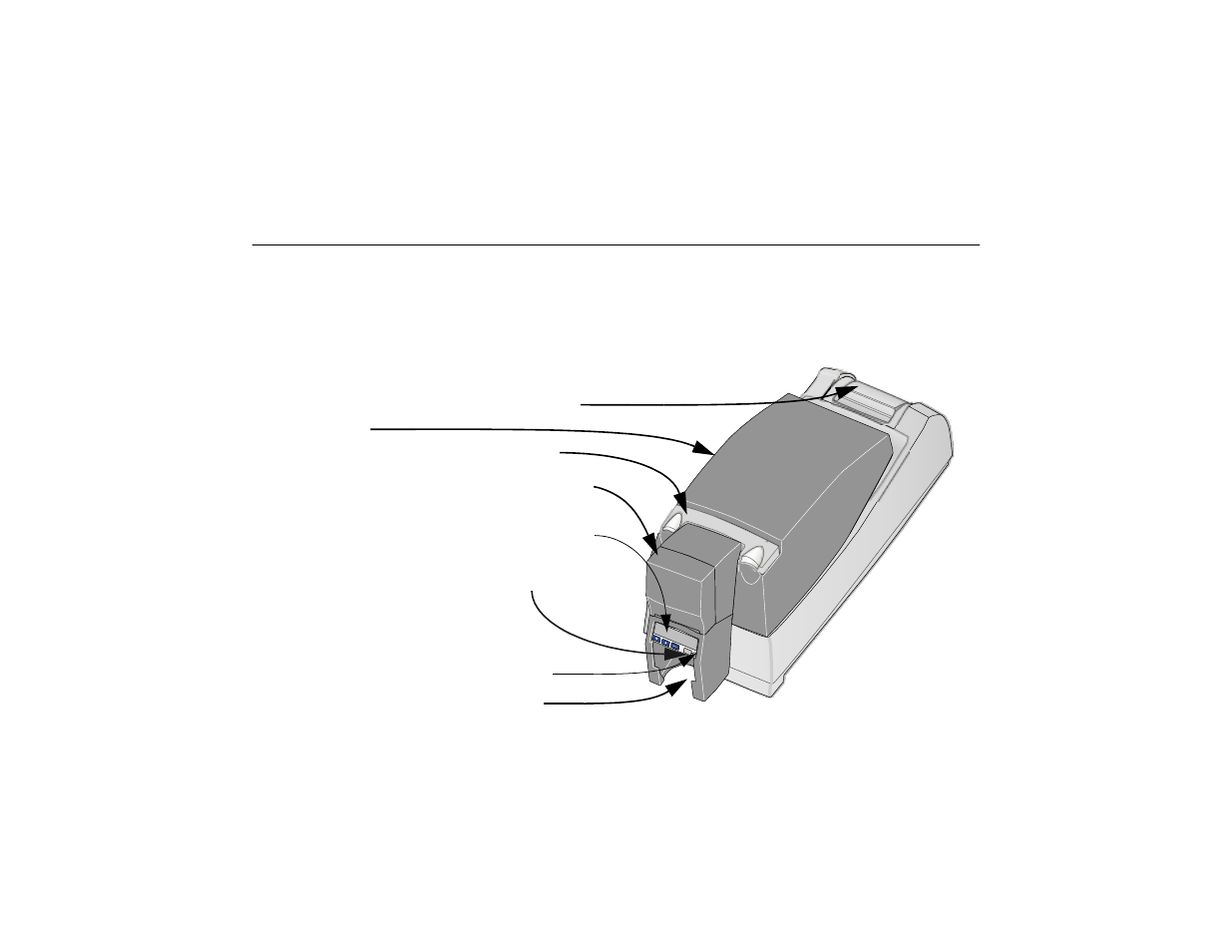 About the printer, The outside of the printer | Datacard Group CP60 User Manual | Page 6 / 134