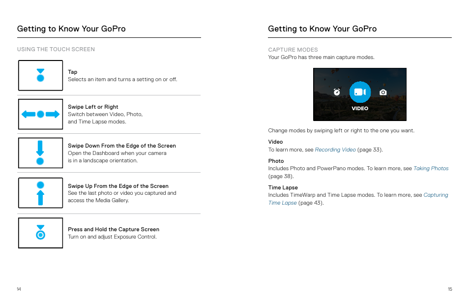 Getting to know your gopro | GoPro MAX 360 Action Camera User Manual | Page 8 / 56