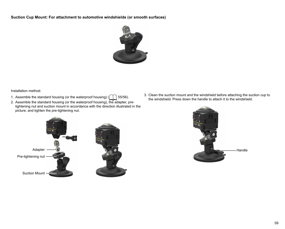 Kodak PIXPRO SP360 4K Action Camera Dual Pro Pack User Manual | Page 60 / 71