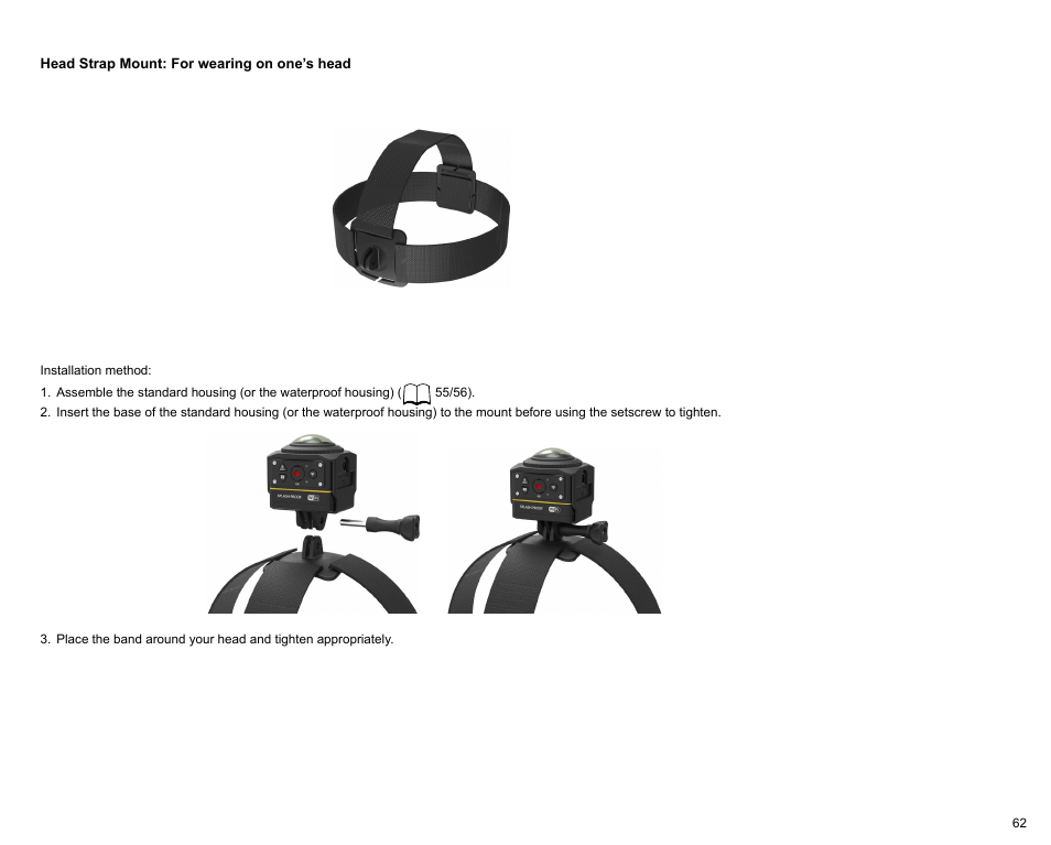 Kodak PIXPRO SP360 4K Action Camera Dual Pro Pack User Manual | Page 63 / 71