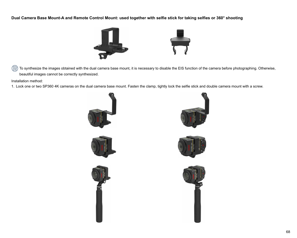 Kodak PIXPRO SP360 4K Action Camera Dual Pro Pack User Manual | Page 69 / 71
