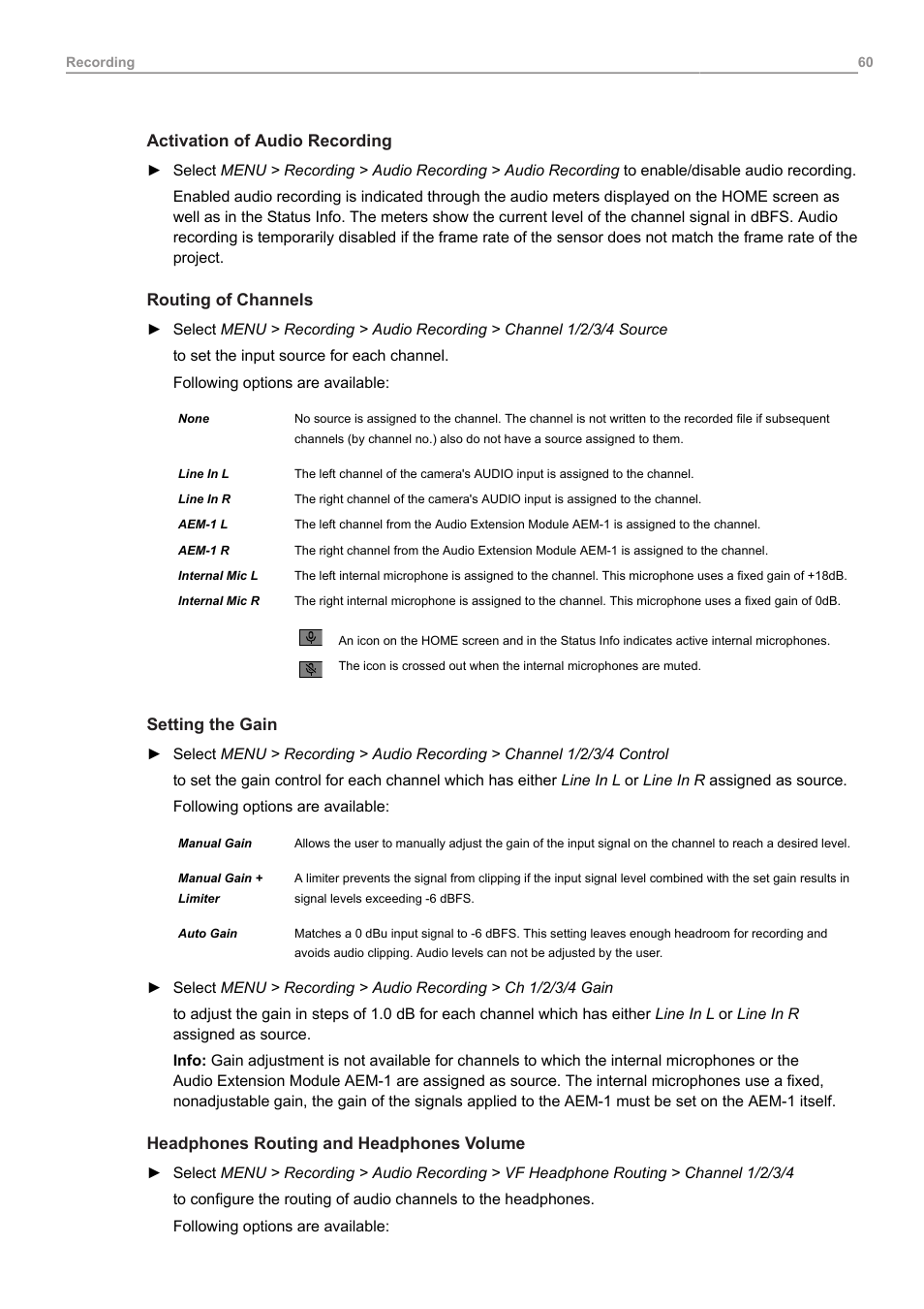 ARRI ALEXA 35 Body & PL Mount Set (LBUS) User Manual | Page 60 / 122