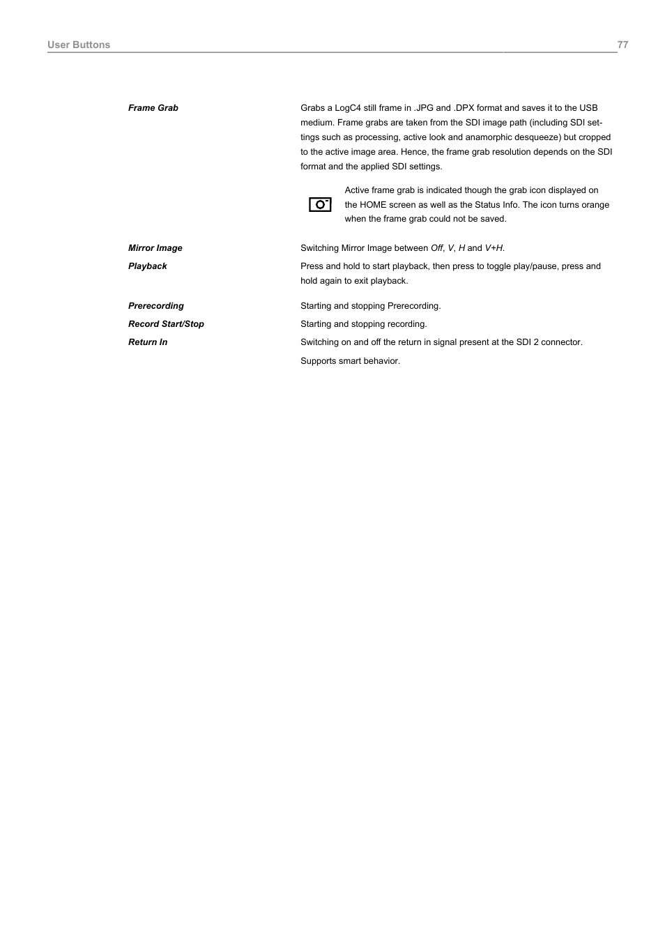 ARRI ALEXA 35 Body & PL Mount Set (LBUS) User Manual | Page 77 / 122