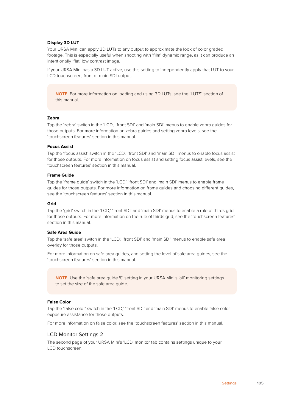 Blackmagic Design URSA Mini Pro 12K (PL) User Manual | Page 105 / 294