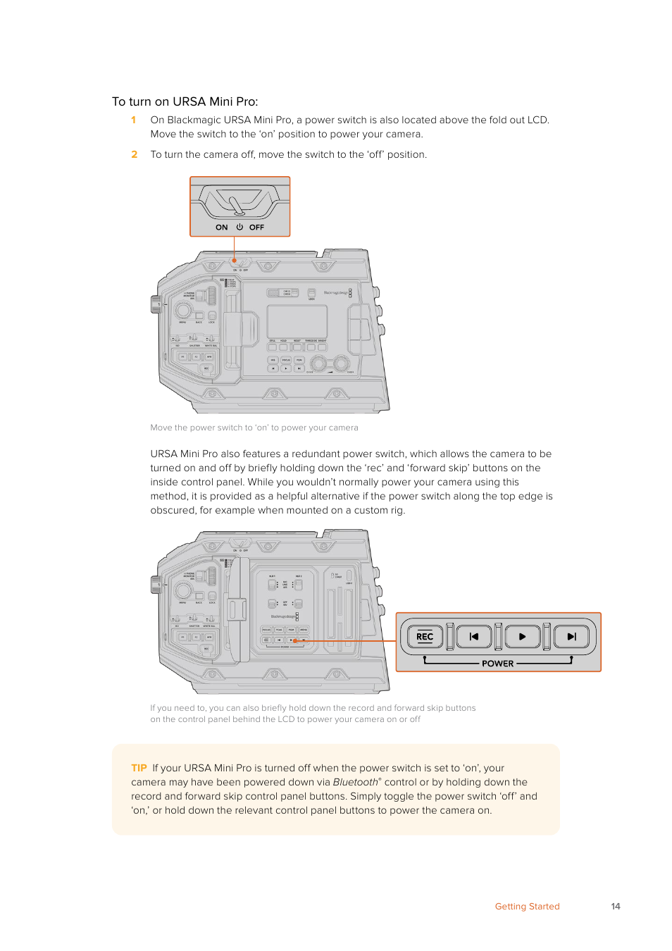 Blackmagic Design URSA Mini Pro 12K (PL) User Manual | Page 14 / 294