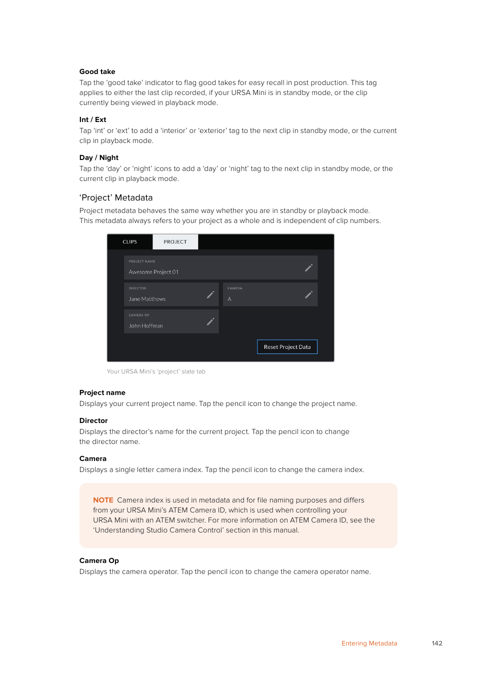 Blackmagic Design URSA Mini Pro 12K (PL) User Manual | Page 142 / 294