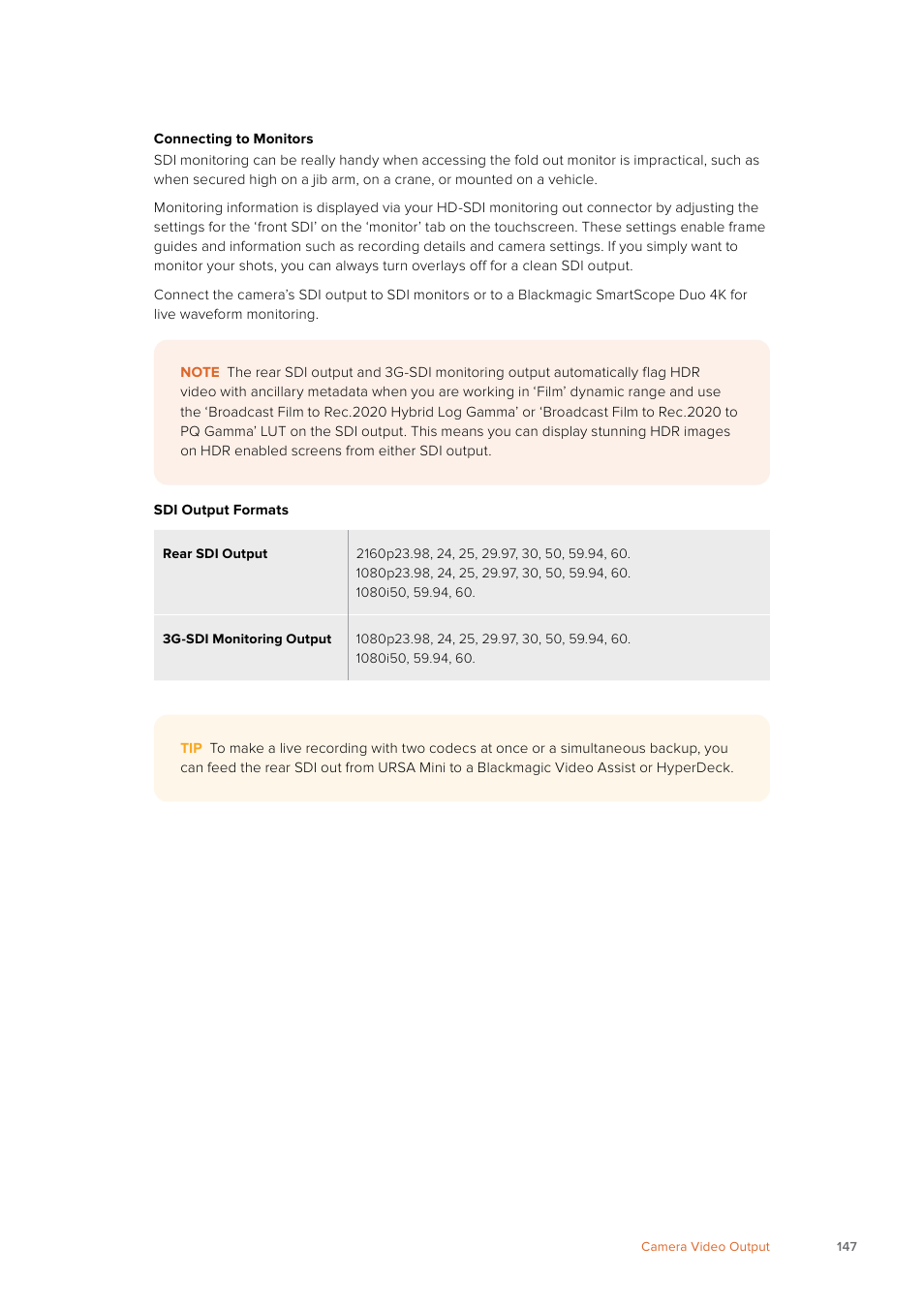 Blackmagic Design URSA Mini Pro 12K (PL) User Manual | Page 147 / 294