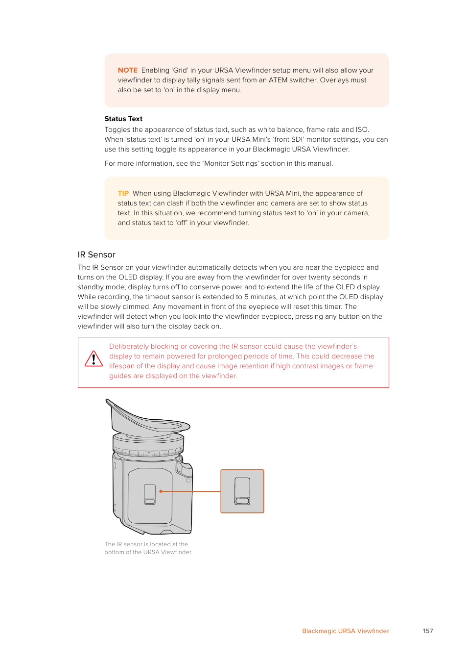 Blackmagic Design URSA Mini Pro 12K (PL) User Manual | Page 157 / 294