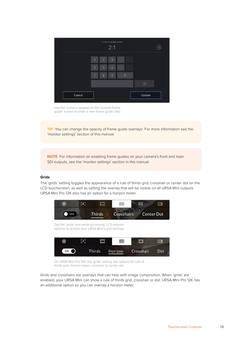 Blackmagic Design URSA Mini Pro 12K (PL) User Manual | Page 78 / 294