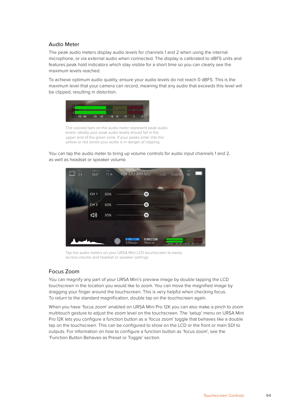 Blackmagic Design URSA Mini Pro 12K (PL) User Manual | Page 94 / 294