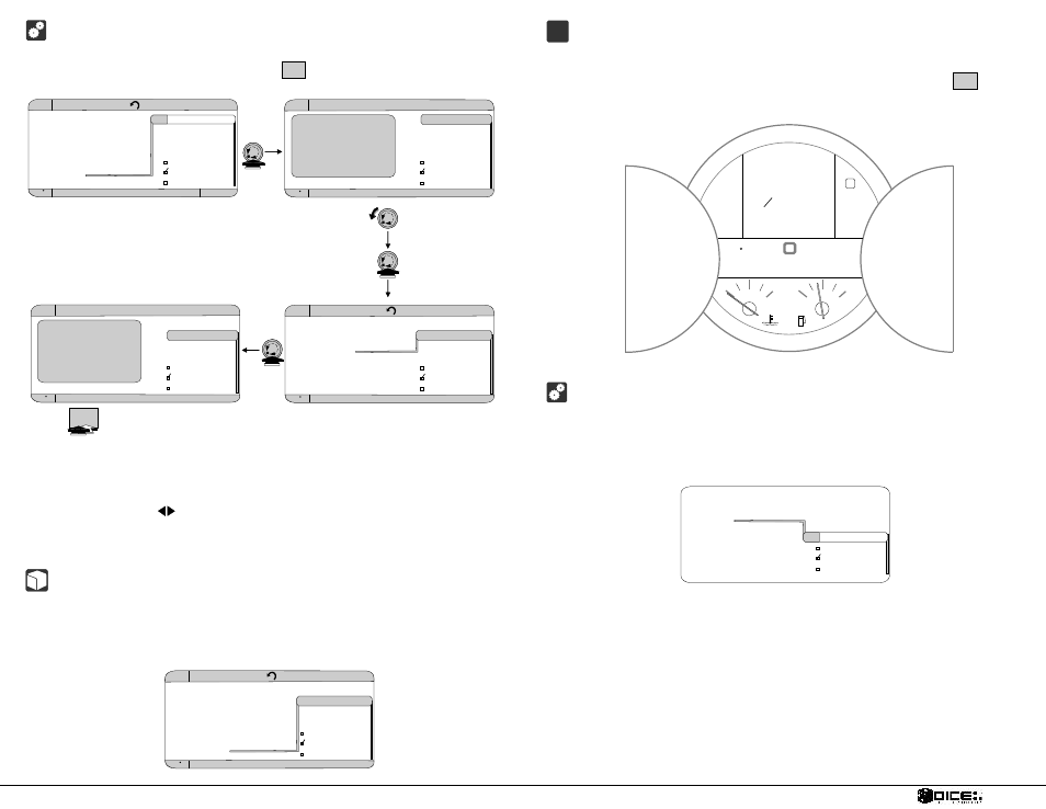 Track sequence selection, Disc 6 - extras, About browsing | Instrument cluster | Dice electronic HDL 2201 User Manual | Page 5 / 6