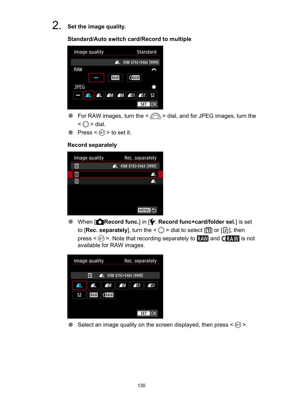 Canon EOS R5 C VR Creator Kit with RF 5.2mm f/2.8 Dual Fisheye Lens User Manual | Page 130 / 787