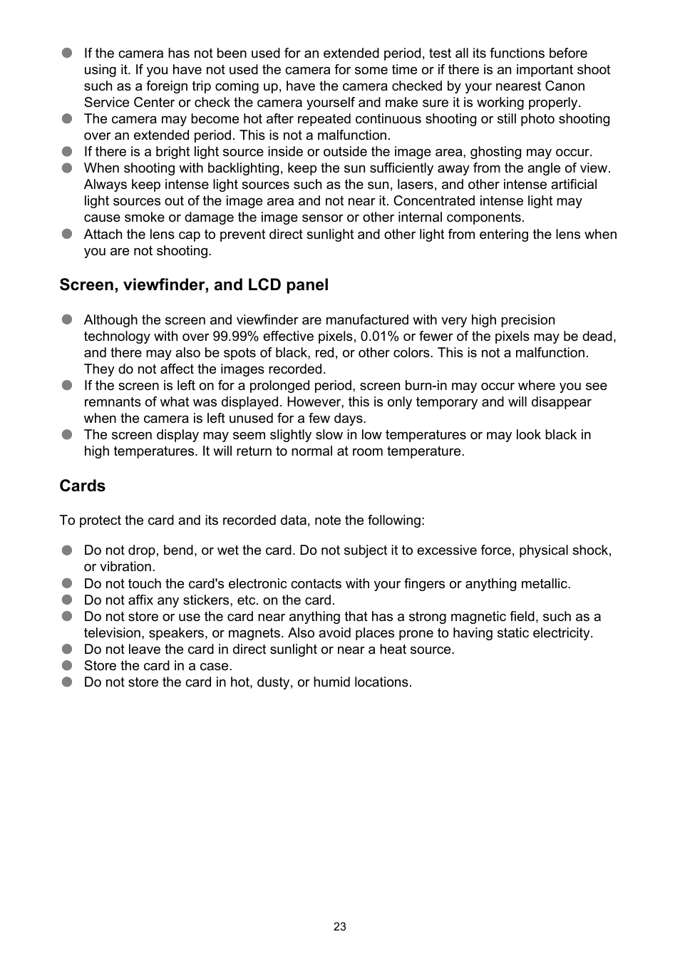 Canon EOS R5 C VR Creator Kit with RF 5.2mm f/2.8 Dual Fisheye Lens User Manual | Page 23 / 787