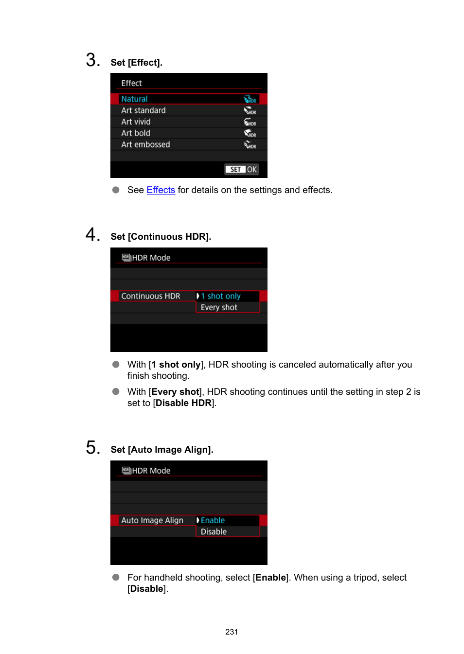 Canon EOS R5 C VR Creator Kit with RF 5.2mm f/2.8 Dual Fisheye Lens User Manual | Page 231 / 787