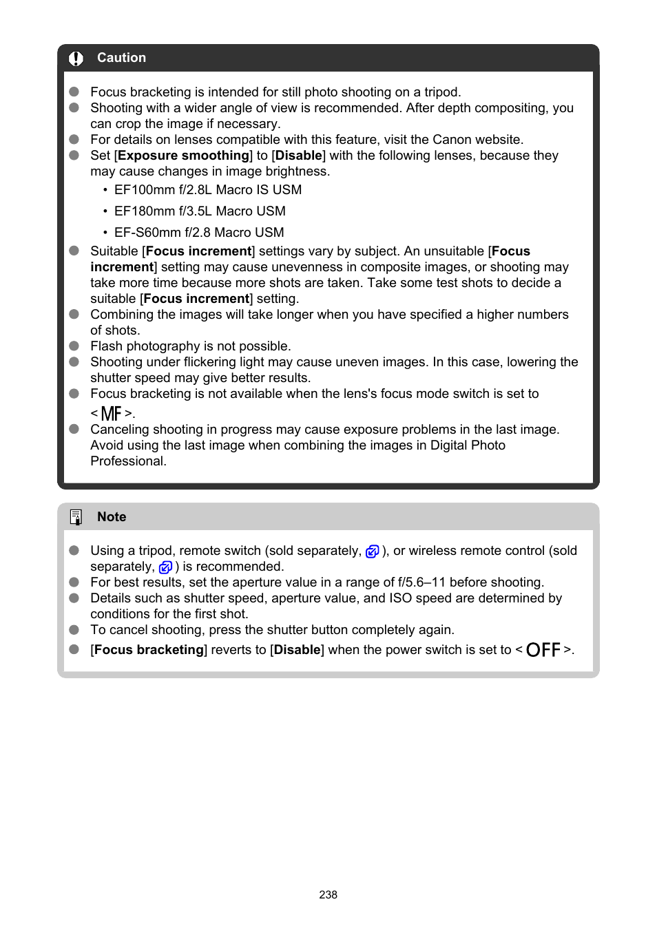 Canon EOS R5 C VR Creator Kit with RF 5.2mm f/2.8 Dual Fisheye Lens User Manual | Page 238 / 787