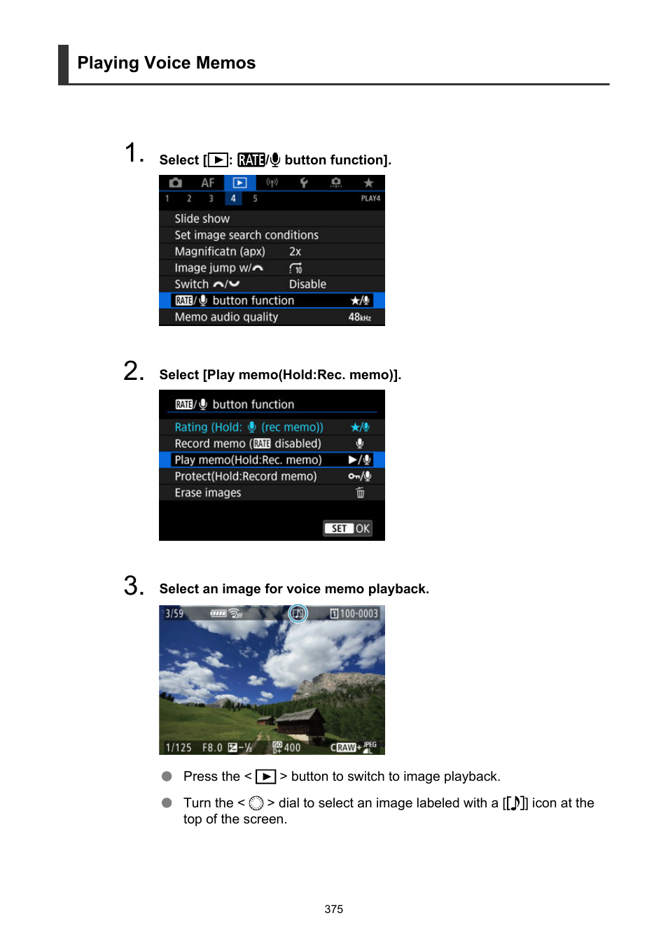 Canon EOS R5 C VR Creator Kit with RF 5.2mm f/2.8 Dual Fisheye Lens User Manual | Page 375 / 787