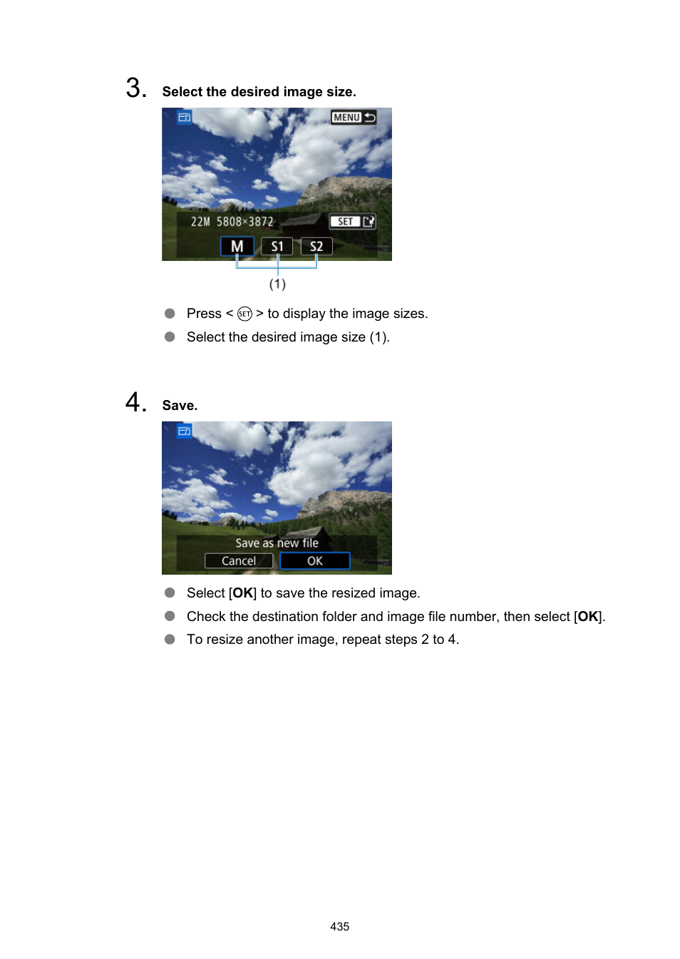 Canon EOS R5 C VR Creator Kit with RF 5.2mm f/2.8 Dual Fisheye Lens User Manual | Page 435 / 787
