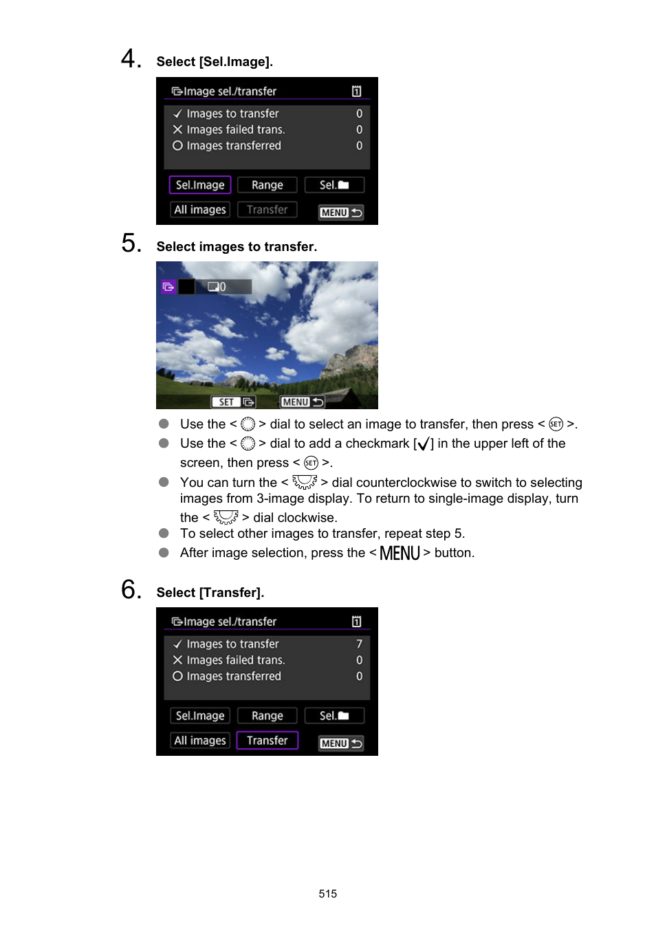 Canon EOS R5 C VR Creator Kit with RF 5.2mm f/2.8 Dual Fisheye Lens User Manual | Page 515 / 787