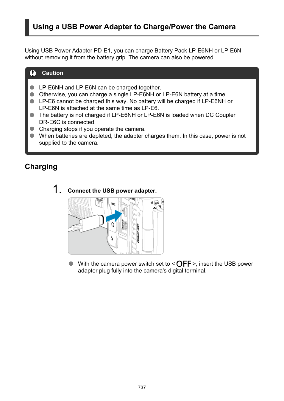 Canon EOS R5 C VR Creator Kit with RF 5.2mm f/2.8 Dual Fisheye Lens User Manual | Page 737 / 787