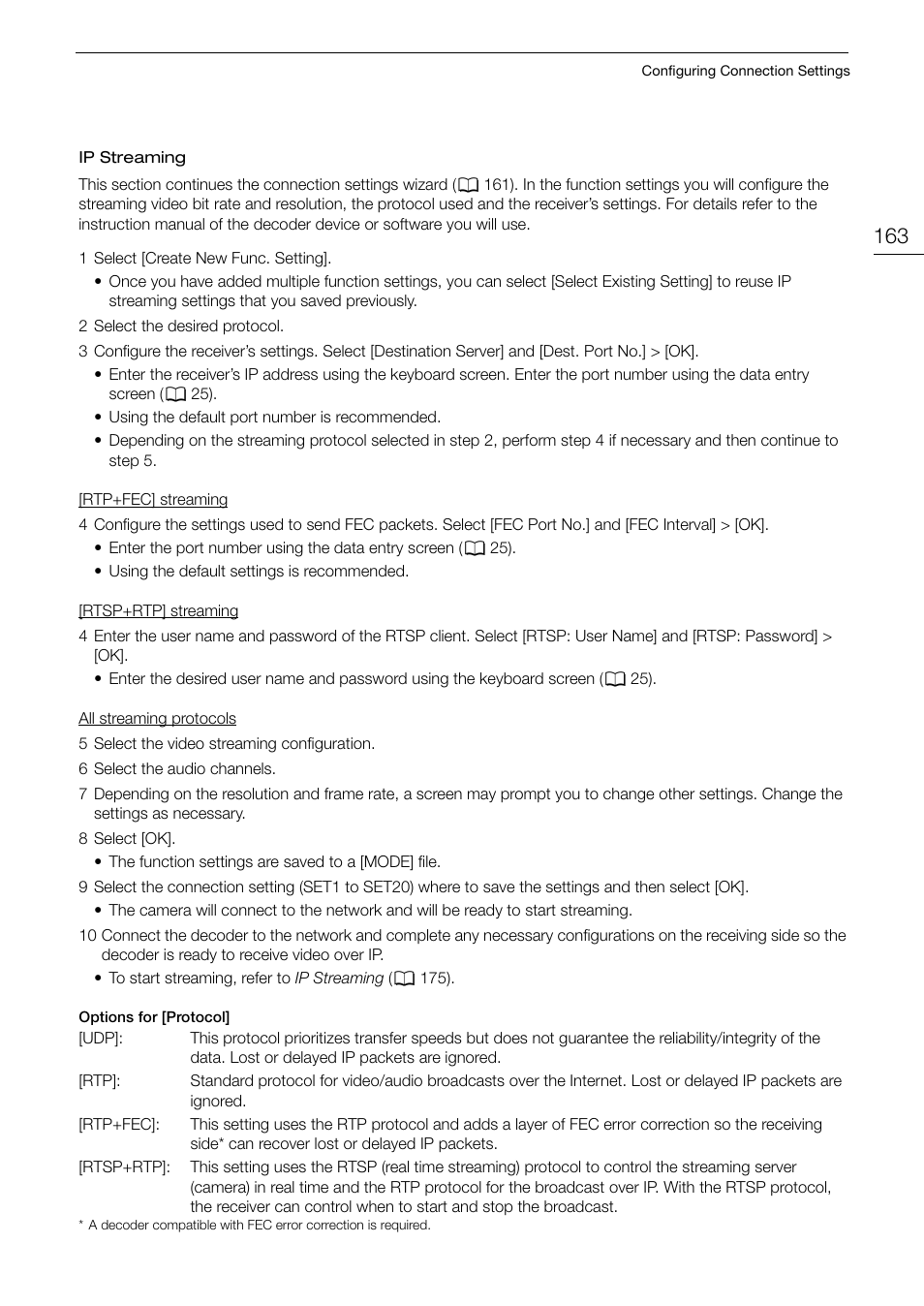 Canon EOS R5 C VR Creator Kit with RF 5.2mm f/2.8 Dual Fisheye Lens User Manual | Page 163 / 248
