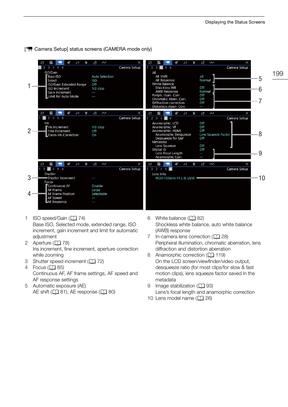 Canon EOS R5 C VR Creator Kit with RF 5.2mm f/2.8 Dual Fisheye Lens User Manual | Page 199 / 248