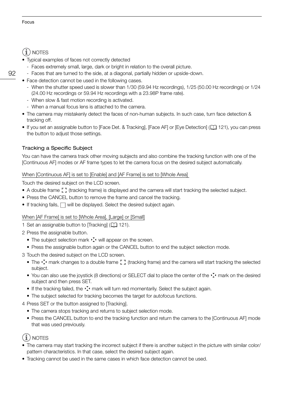 Canon EOS R5 C VR Creator Kit with RF 5.2mm f/2.8 Dual Fisheye Lens User Manual | Page 92 / 248