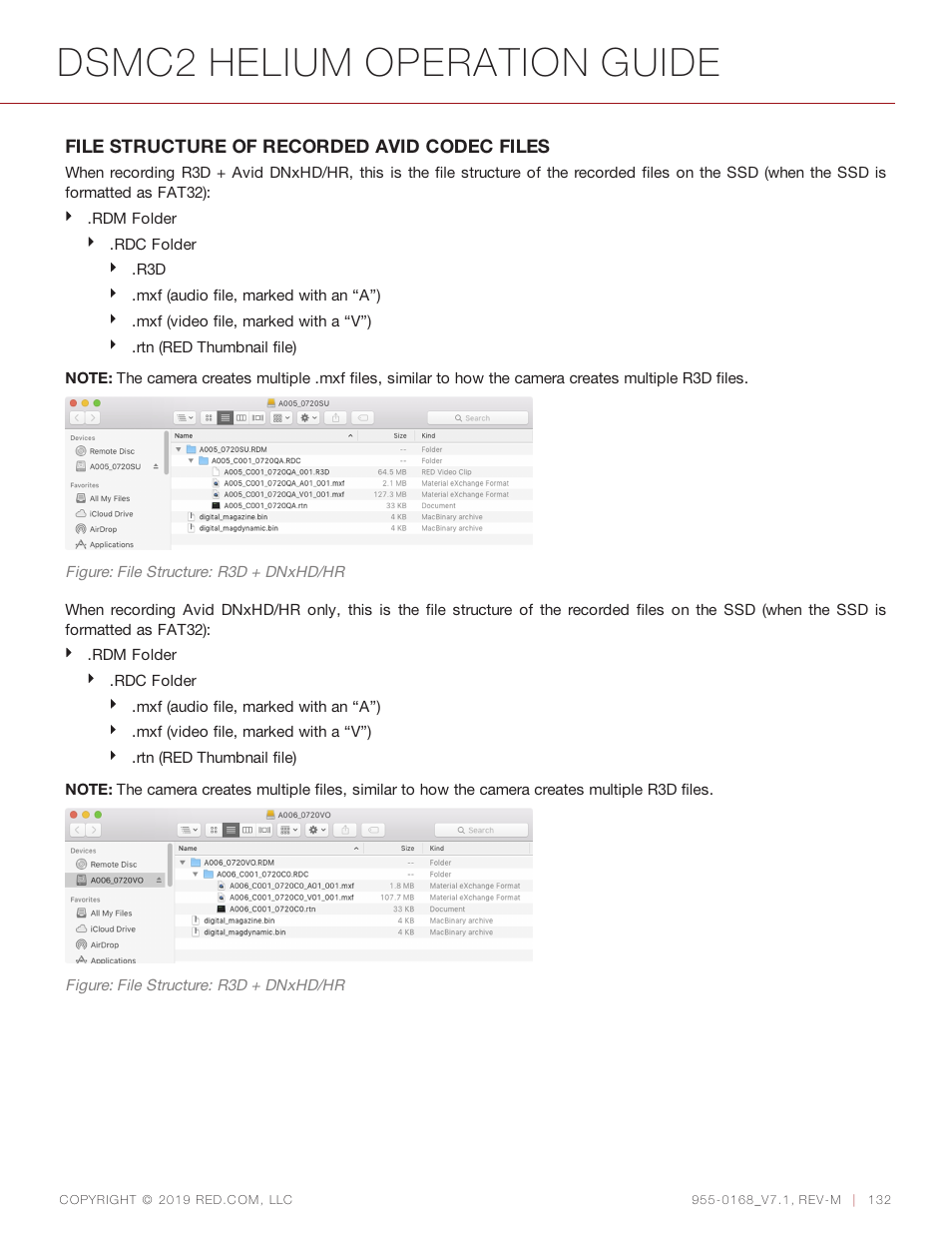 Dsmc2 helium operation guide | RED DIGITAL CINEMA DSMC2 BRAIN with HELIUM 8K S35 Sensor (2018 Unified DSMC2 Lineup) User Manual | Page 132 / 266