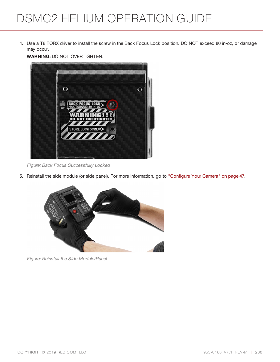 Dsmc2 helium operation guide | RED DIGITAL CINEMA DSMC2 BRAIN with HELIUM 8K S35 Sensor (2018 Unified DSMC2 Lineup) User Manual | Page 206 / 266