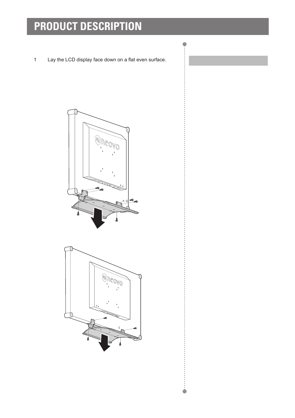 Product description | AG Neovo DR-22G 22" Full HD Dental Monitor (White) User Manual | Page 17 / 64