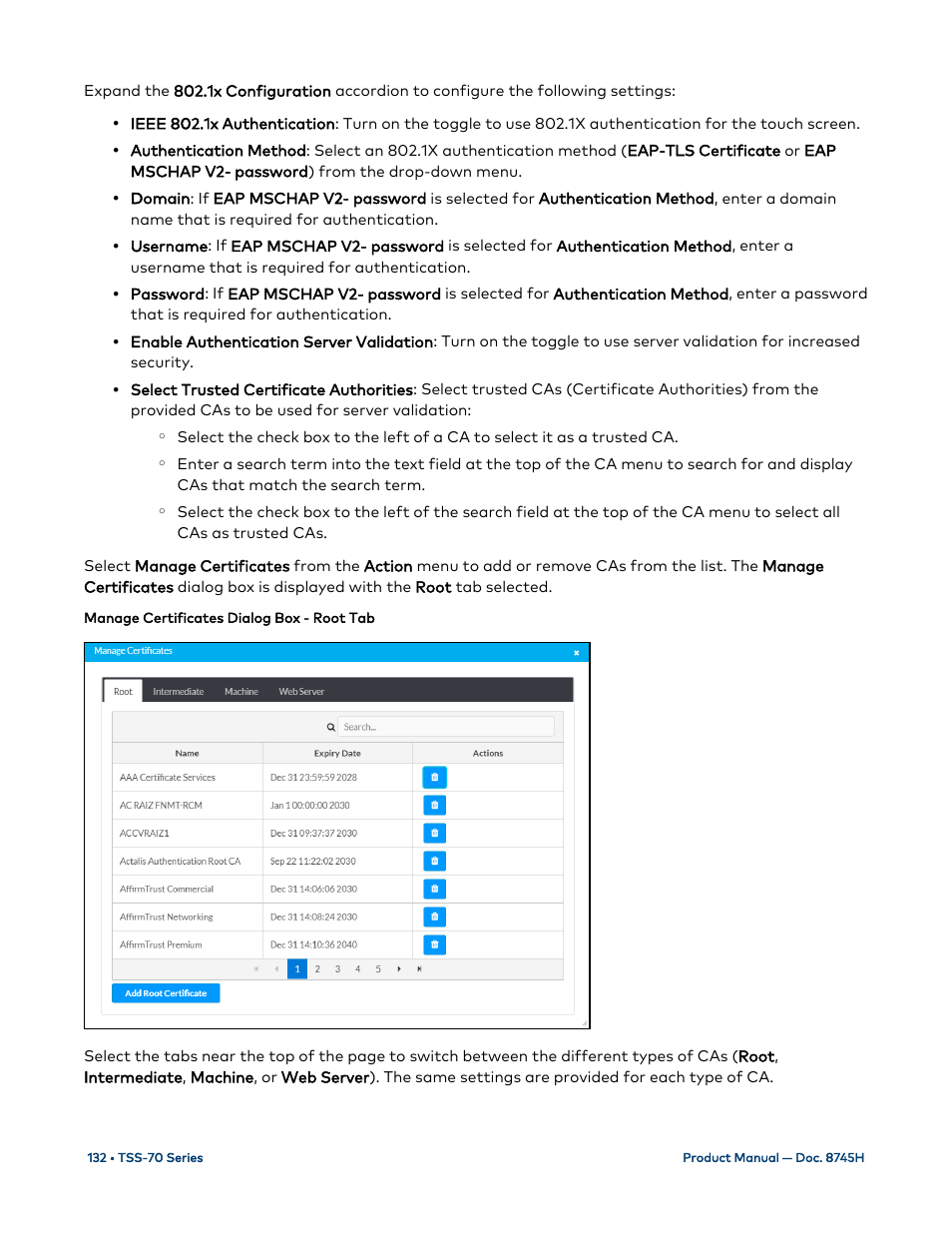 Crestron electronic 7" Room Scheduling Touchscreen with Light Bar for Rooms (Black Smooth) User Manual | Page 136 / 143