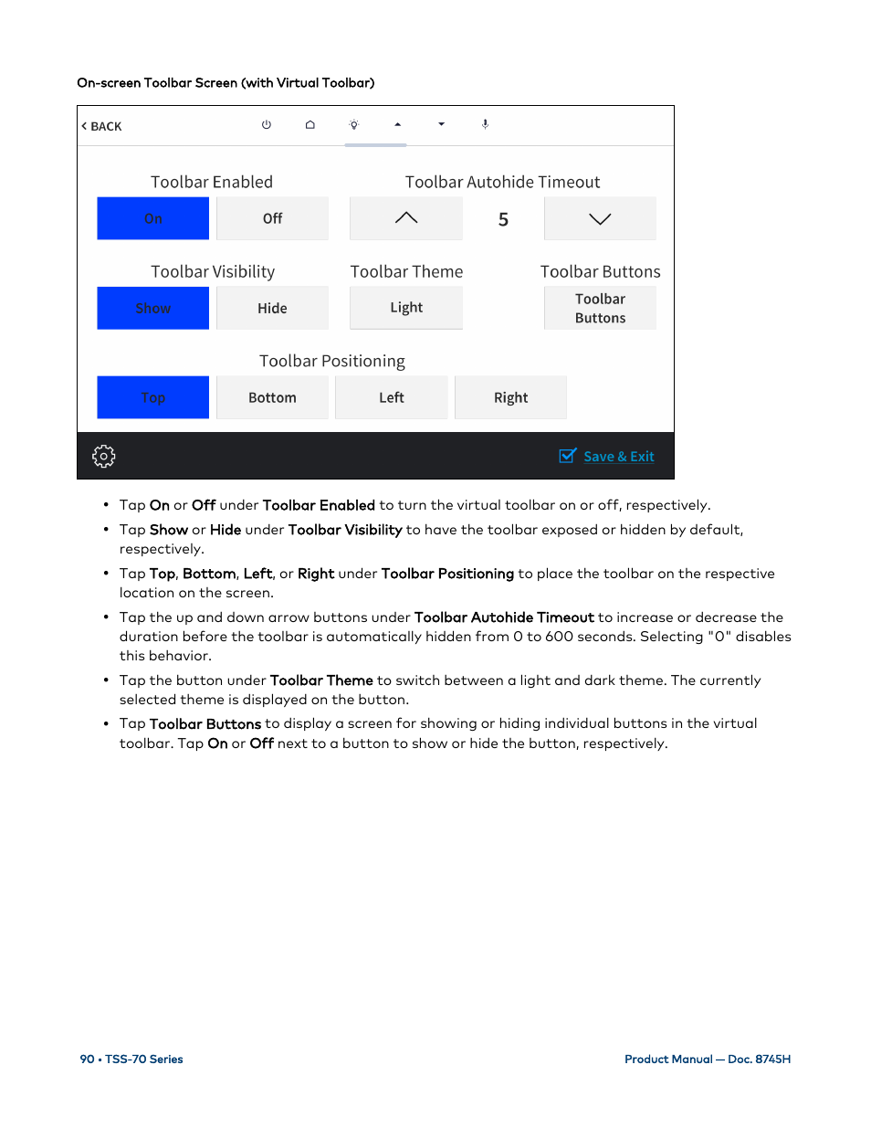 Crestron electronic 7" Room Scheduling Touchscreen with Light Bar for Rooms (Black Smooth) User Manual | Page 94 / 143